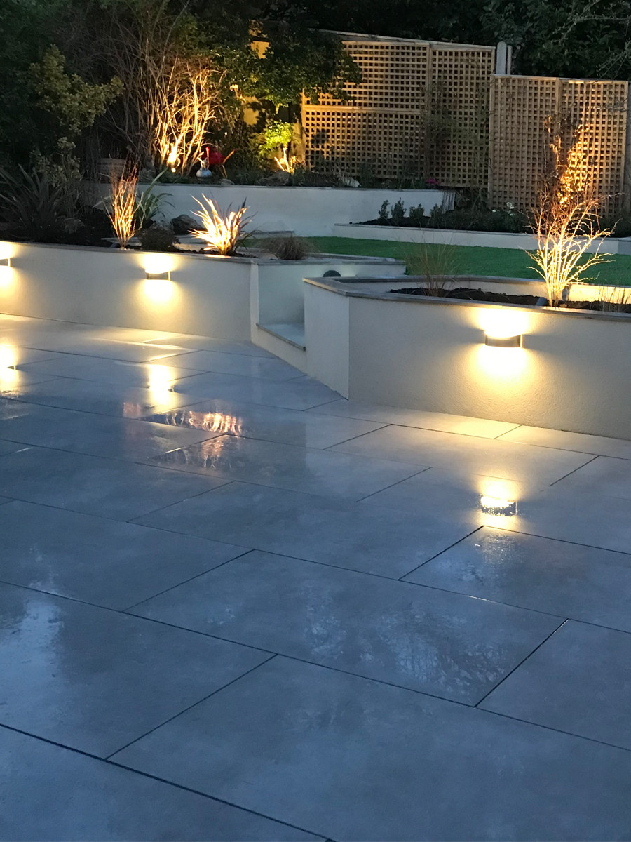 Ark Anthracite Porcelain Paving Slabs - 1200x600x20mm