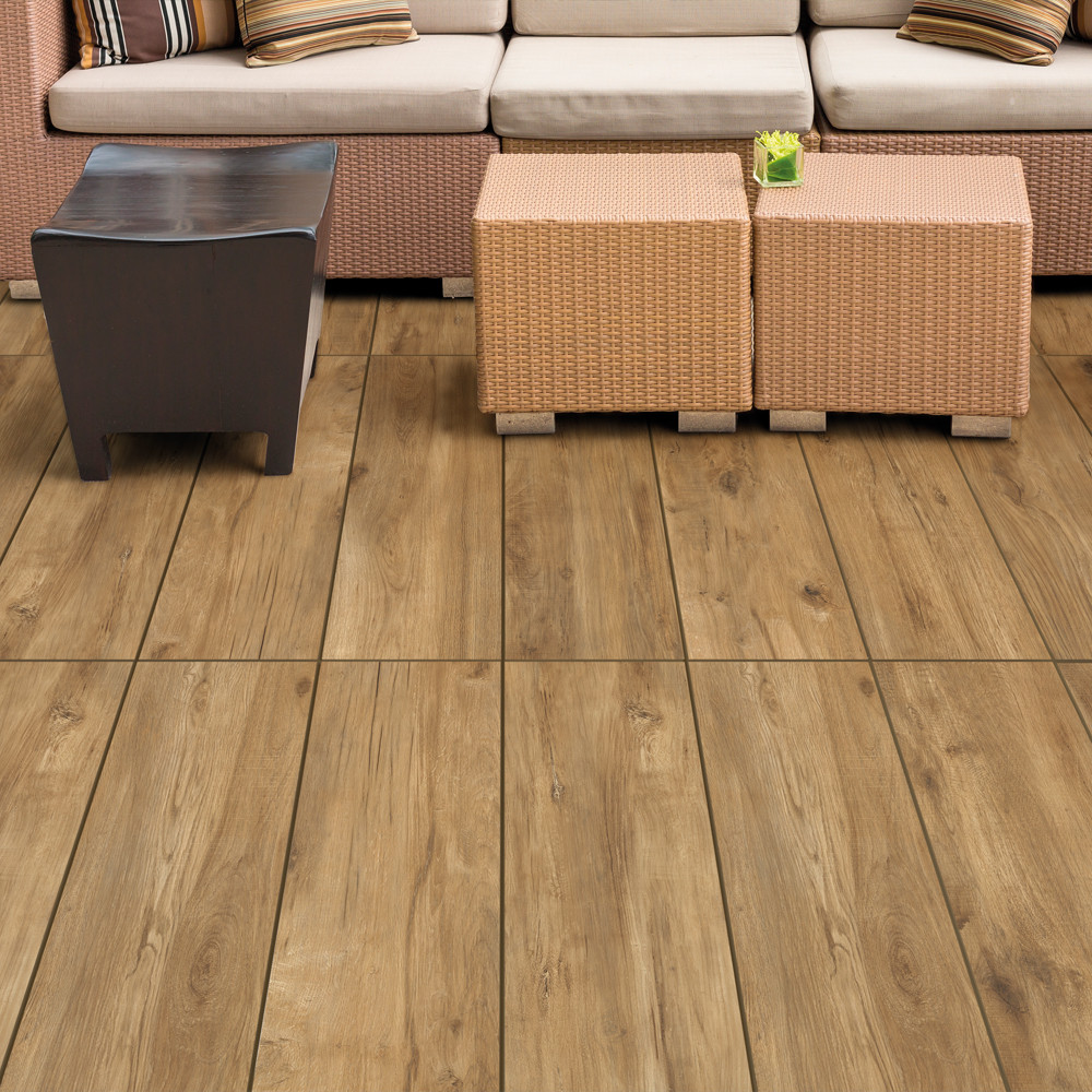 Antiqua Rovere Italian Tile - 1200x300x20mm