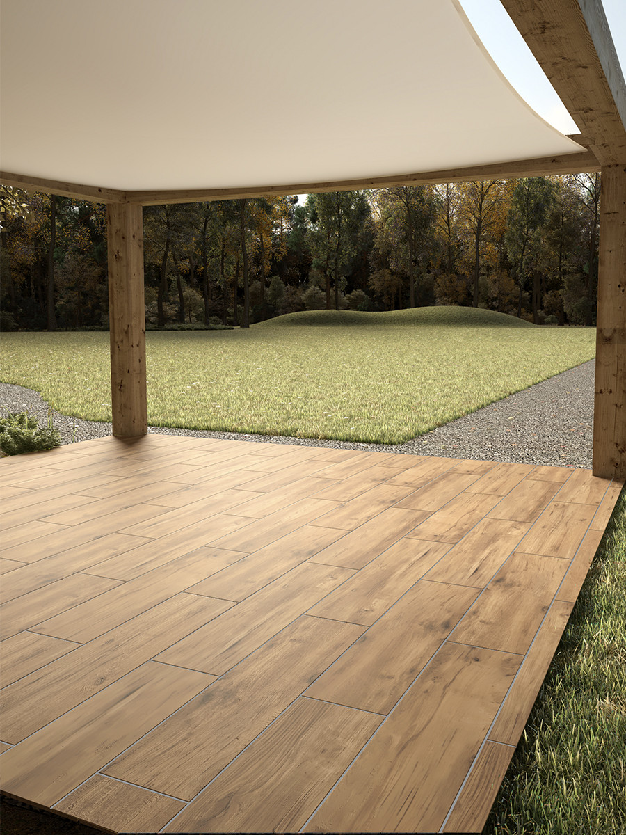 Antiqua Rovere Italian Tile - 1200x300x20mm
