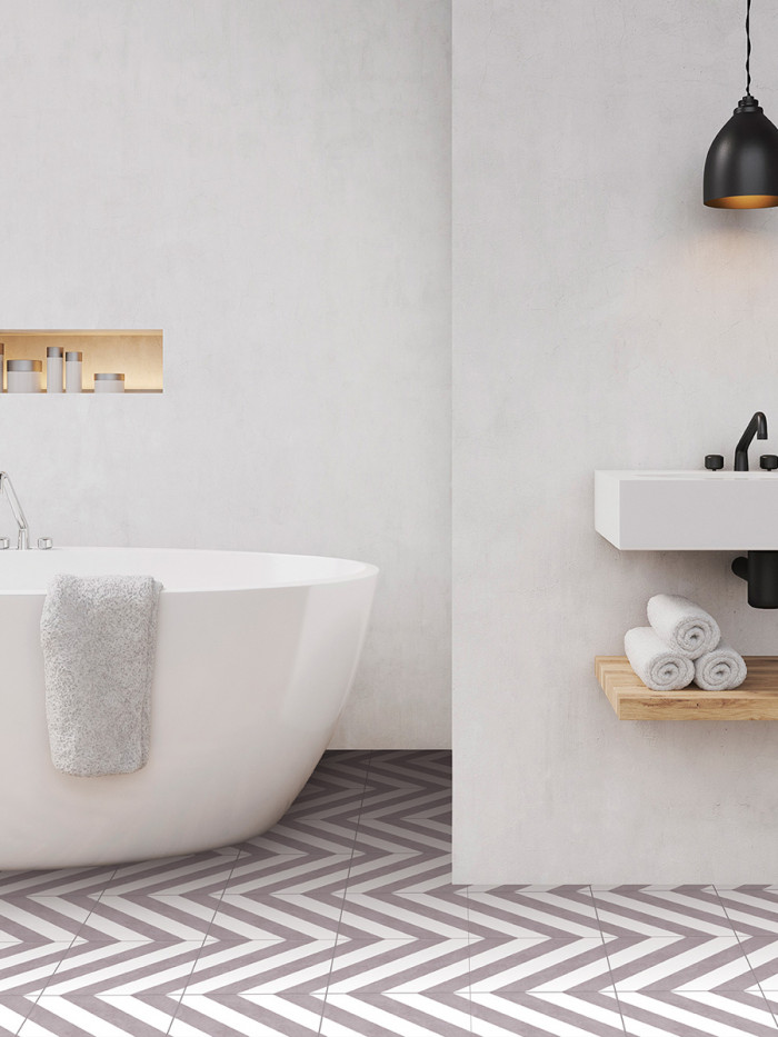 District Grey - 200x200mm