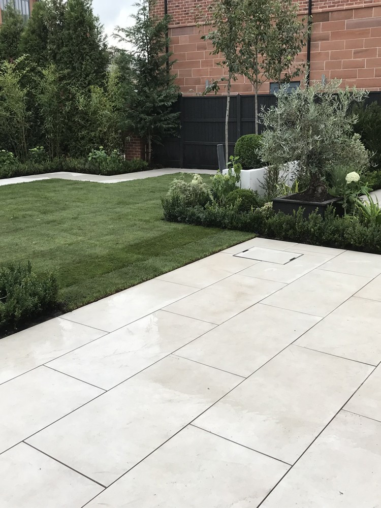 Eclipse Ivory Outdoor Porcelain Paving Slabs - 900x600x20mm