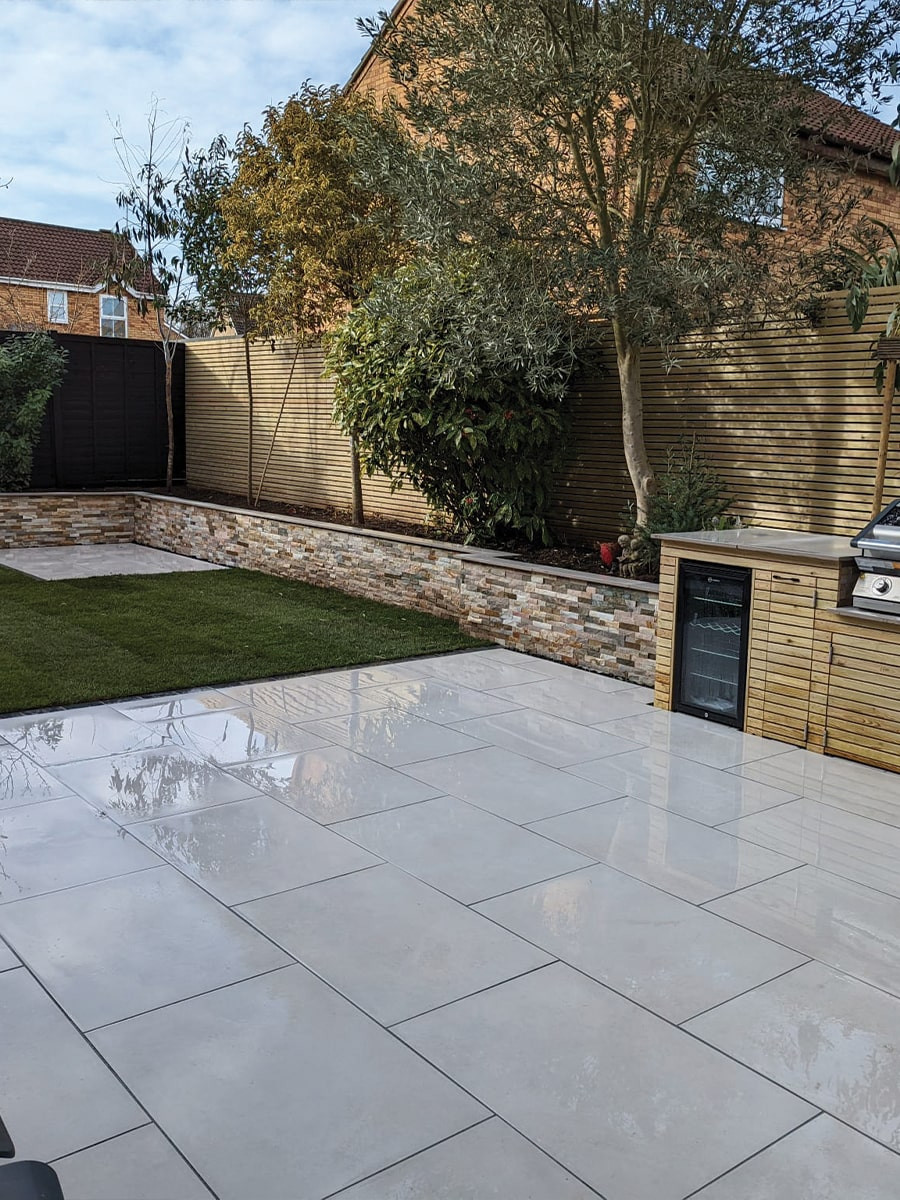 Eclipse Off White Outdoor Porcelain Tiles - 1200x600x20mm Eclipse Off White Outdoor Porcelain Tiles - 1200x600x20mm