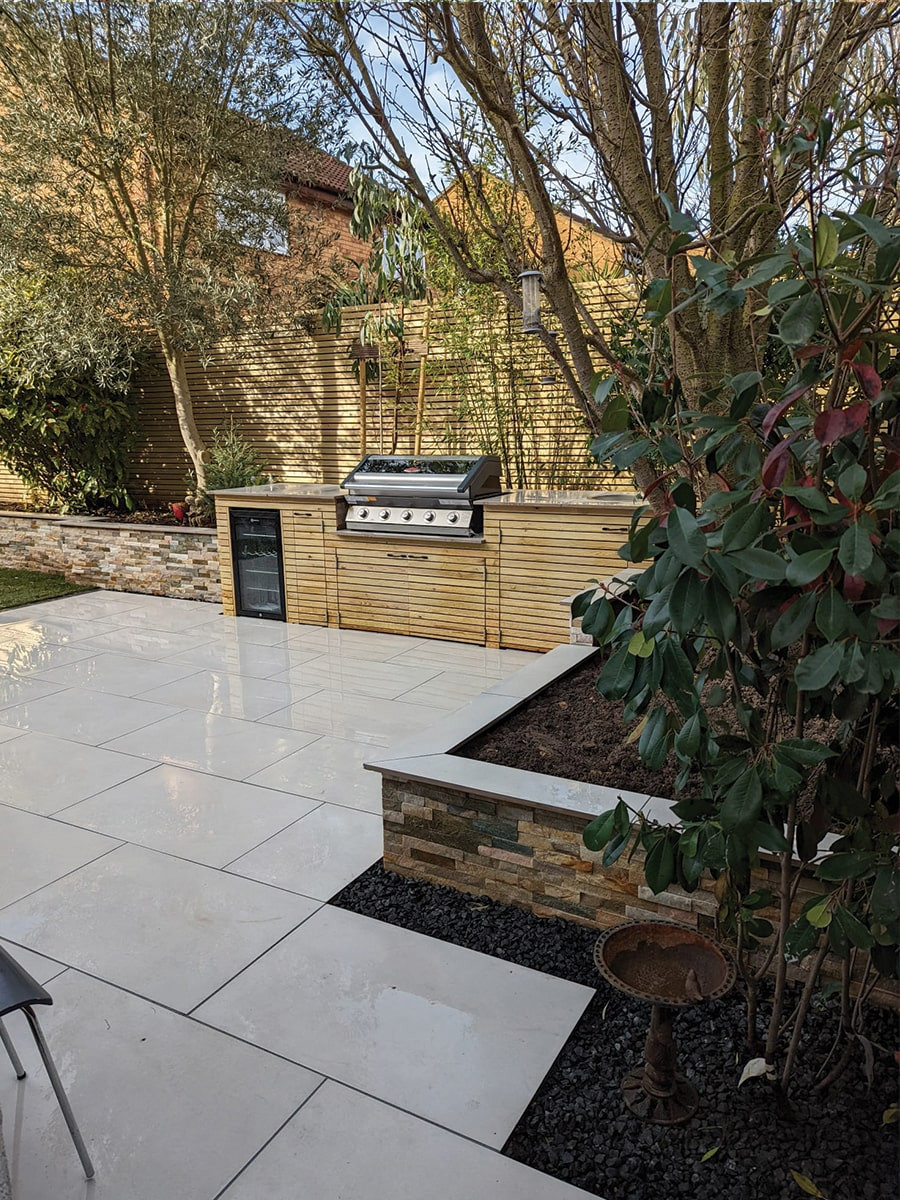 Eclipse Off White Outdoor Porcelain Tiles - 1200x600x20mm Eclipse Off White Outdoor Porcelain Tiles - 1200x600x20mm