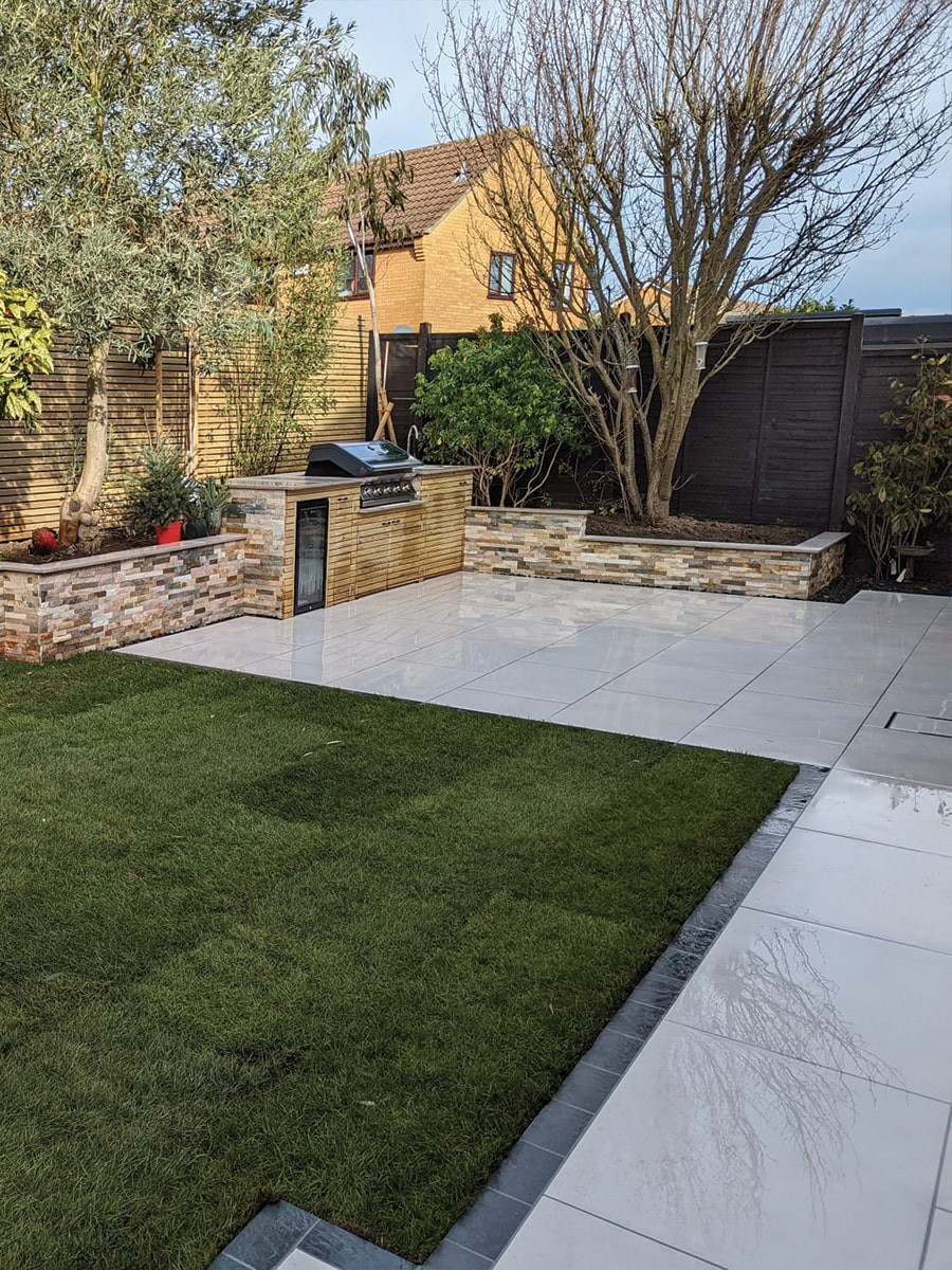 Eclipse Off White Outdoor Porcelain Tiles - 1200x600x20mm Eclipse Off White Outdoor Porcelain Tiles - 1200x600x20mm