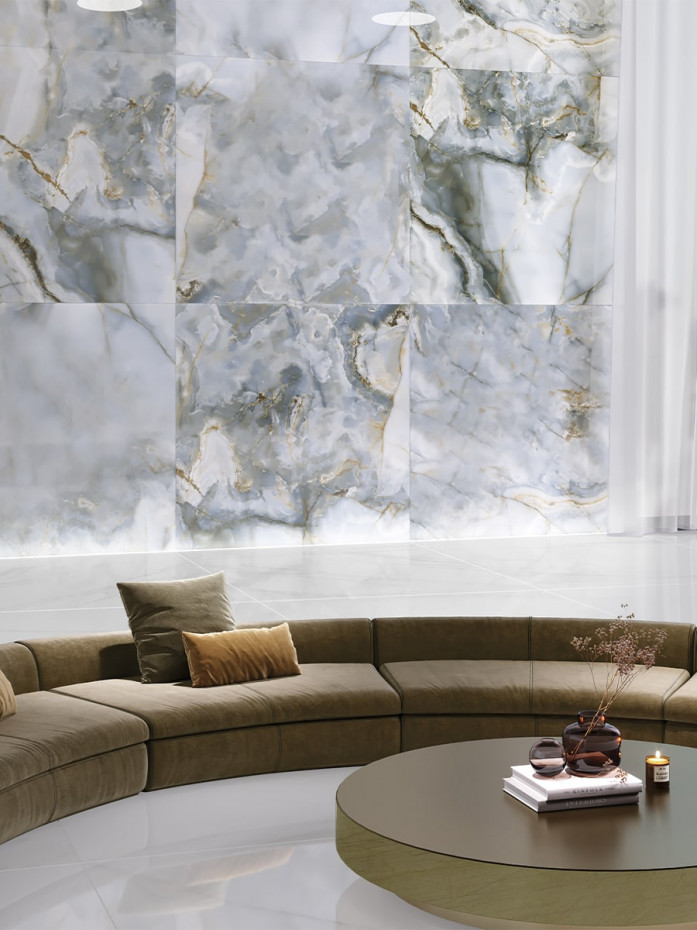 Eunoia Blue Onyx Porcelain Tile - 1200x1200mm (LAST PACK)