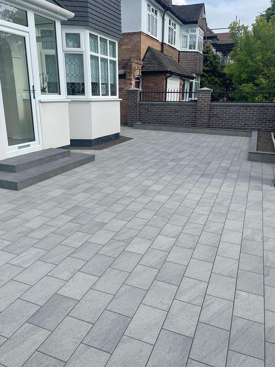 Aran Pearl Grey Outdoor Porcelain - 300x200x20mm