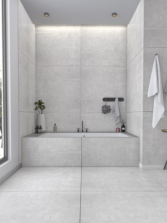 Horton White Anti-Slip Porcelain Tile - 1000x1000mm (LAST PACK)