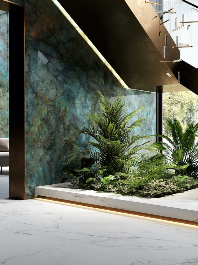 Labradorite Italian Extra Large Porcelain Tiles - 1200x2800mm