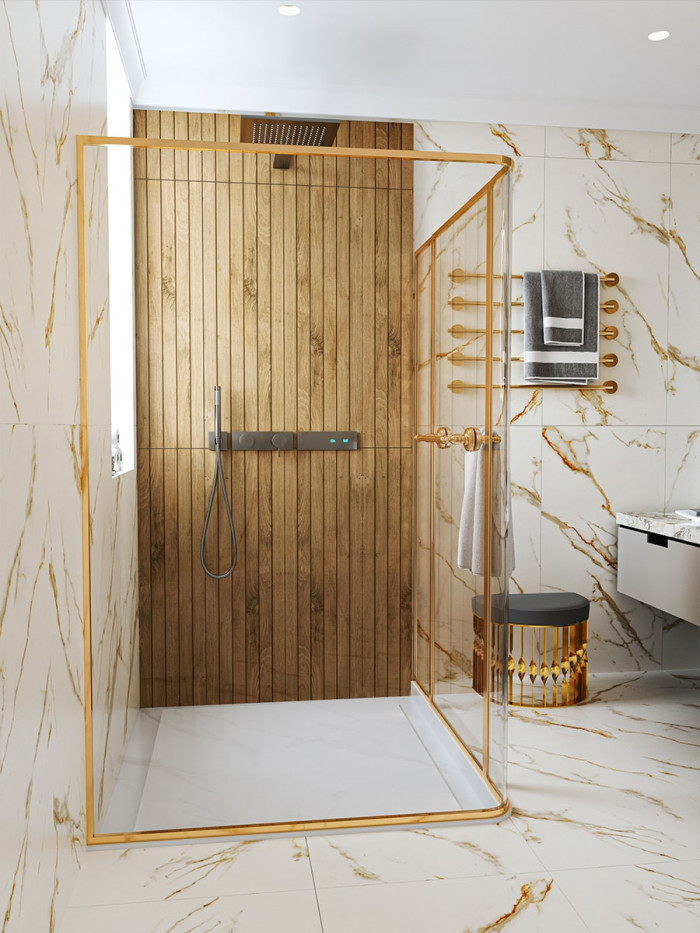 Nature Oak Slat Wood Wall Tile - 333x1000mm