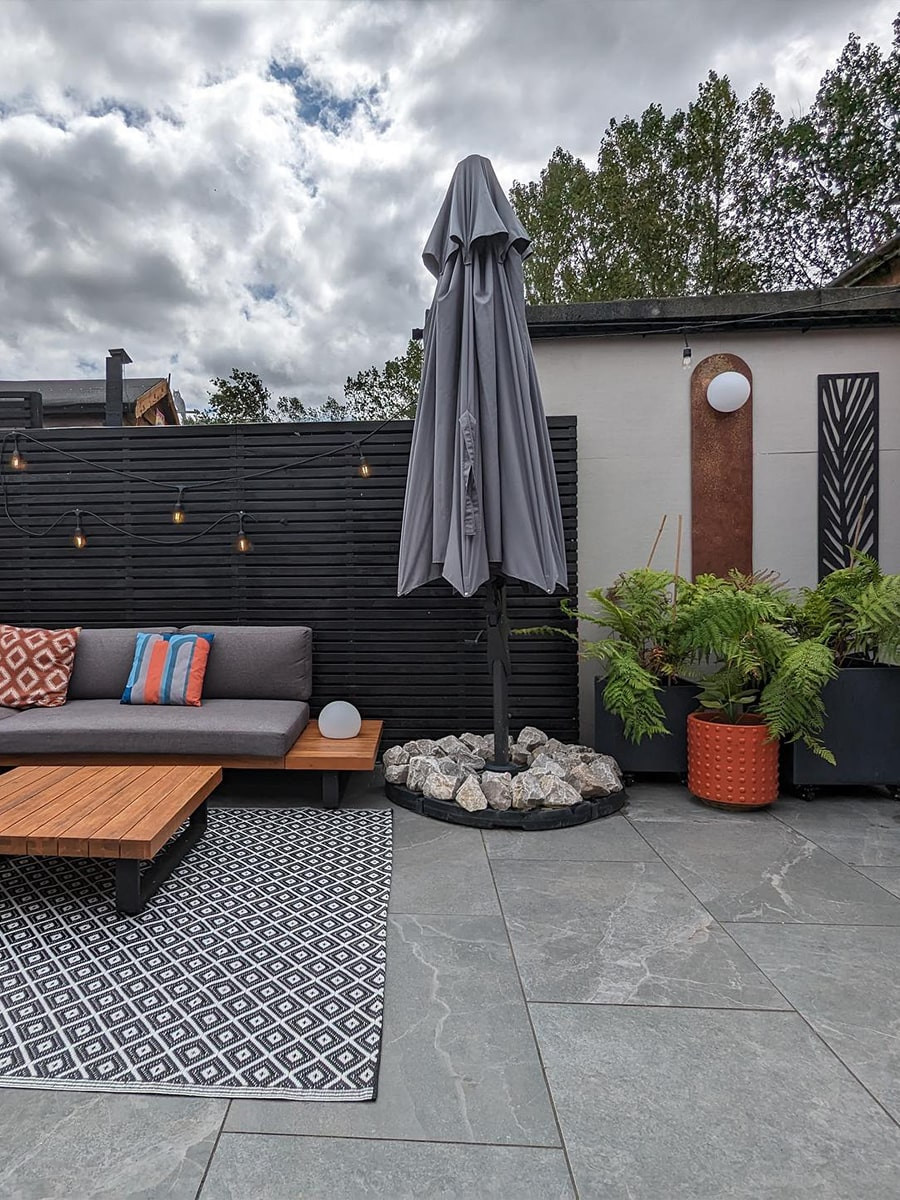 Roca Grey Outdoor Porcelain Paving Tiles - 900x600x16mm