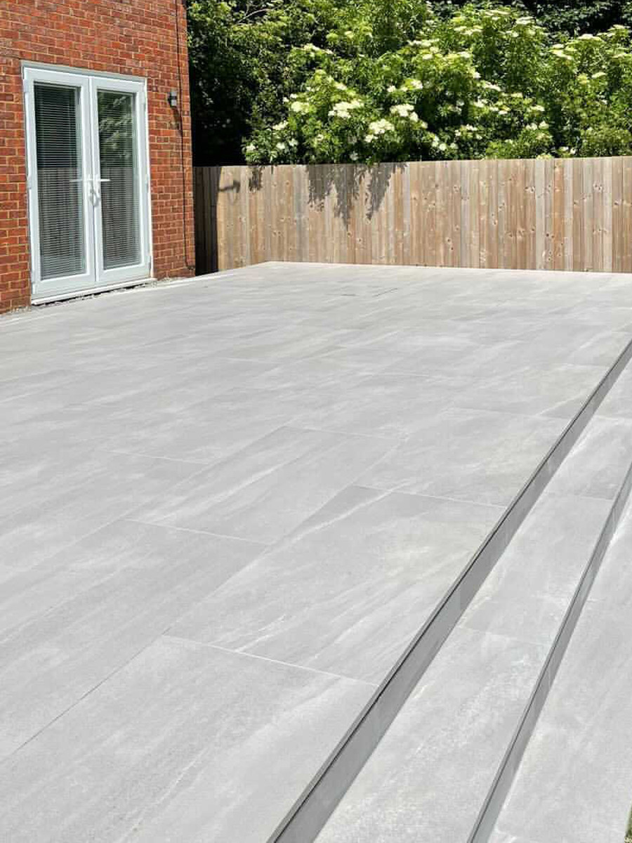 Sunstone Loki Outdoor Porcelain Slabs - 1200x600x20mm